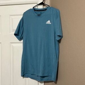 Adidas Men's Teal Short Sleeve Tee
